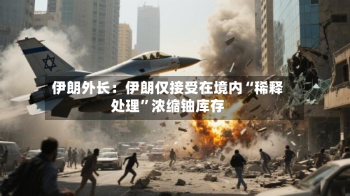 伊朗外长：伊朗仅接受在境内“稀释处理”浓缩铀库存-第2张图片