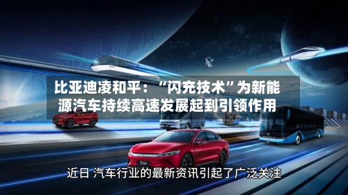 比亚迪凌和平：“闪充技术	”为新能源汽车持续高速发展起到引领作用-第2张图片